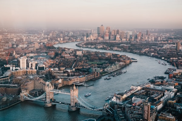 London skyline at dusk — operational scale across regulated estates